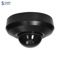 Senzor de prezenta IP44 360 2000W PIR negru, Orno