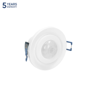 Senzor de miscare incastrat 360 800W PIR alb, Orno