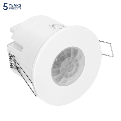 Senzor de miscare IP65 incastrat 360 1200W PIR alb, Orno