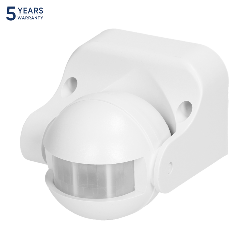 Senzor de miscare de perete IP44 180 1200W PIR alb, Orno