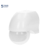 Senzor de miscare de perete IP44 180 1200W PIR 12m alb, Orno