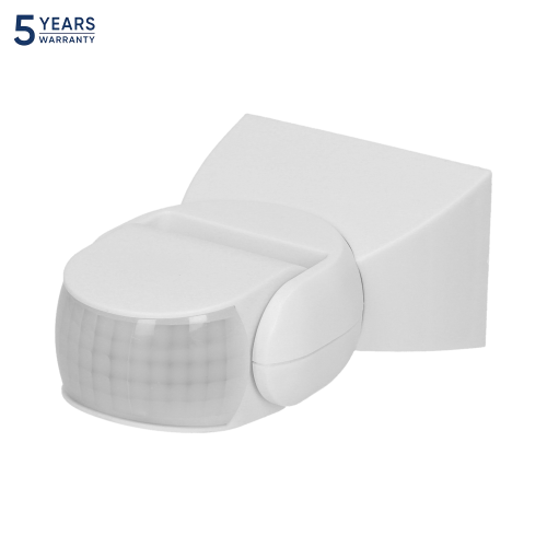 Senzor de miscare de perete IP65 180 1200W PIR alb, Orno