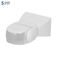 Senzor de miscare de perete IP65 180 1200W PIR alb, Orno