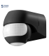 Senzor de miscare de perete IP44 180 800W PIR negru, Orno