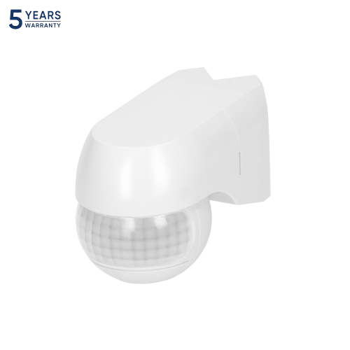 Senzor de miscare de perete IP44 220 1200W PIR alb, Orno