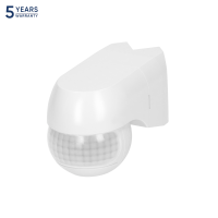 Senzor de miscare de perete IP44 220 1200W PIR alb, Orno