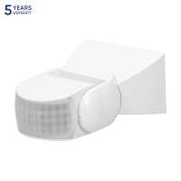 Senzor de miscare de perete IP44 360/180 1200W PIR alb, Orno