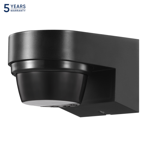 Senzor de miscare de perete IP65 240 2000W PIR negru, Orno