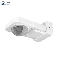 Senzor de miscare de perete IP65 360 2000W PIR alb, Orno