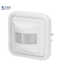 Senzor de miscare de doza 160 500W PIR alb, Orno