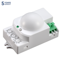 Senzor de miscare 360 microunde alb, Orno