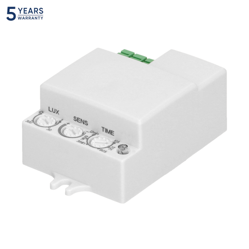 Senzor de miscare mini plat 360/180 microunde alb, Orno