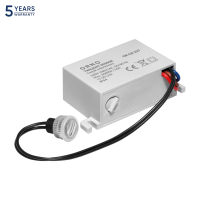 Senzor crepuscular mini cu sonda externa IP54 2000W alb, Orno