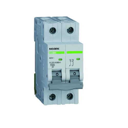 Siguranta Automata 2P, 6A, C, 4.5KA, 2M, EX9BS 2P C6, Noark