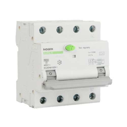 Siguranta Diferentiala RCBO 3P+N, 16A/300mA, B, 6 kA, Tip AC, Noark