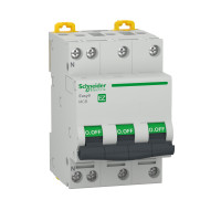 Siguranta Automata 3P+N, 16A, 4,5 kA, C, 4M, Easy9 Schneider