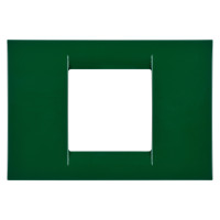 Rama Virna 1 modul Verde Intens, Gewiss