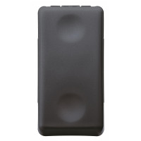 Intrerupator cu revenire System negru 1 Modul 10A, Gewiss