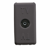 Priza TV directa System negru 1 Modul, Gewiss