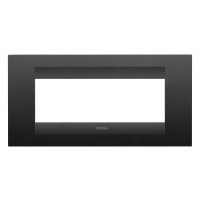 Rama GEO 6 module Negru Satin, Gewiss