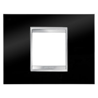 Rama Lux 2 module Negru, Gewiss