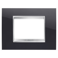 Rama Lux 3 module Negru, Gewiss