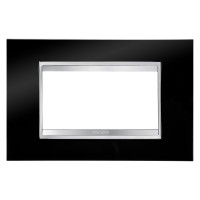 Rama Lux 4 module Negru, Gewiss