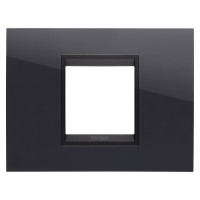 Rama Lux 2 module Negru Lavy Toner, Gewiss