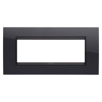 Rama Lux 6 module Negru Lavy Toner, Gewiss