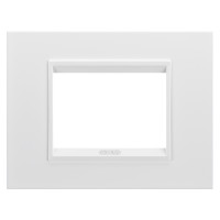 Rama Lux 3 module Alb Satin Monocrom, Gewiss
