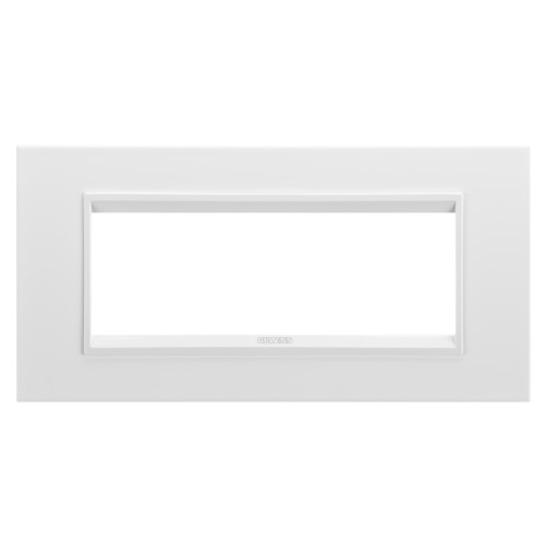 Rama Lux 6 module Alb Satin Monocrom, Gewiss