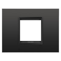Rama Lux 2 module Negru Satin Monocrom, Gewiss