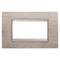 Rama Lux 4 module Stejar deschis, Gewiss