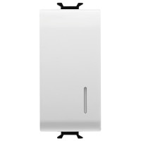Intrerupator simplu cu led Chorus alb 1 Modul 16A, Gewiss