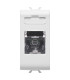 Priza telefon RJ11 Chorus alb 1 Modul, Gewiss