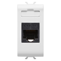 Priza UTP RJ45 cat. 5e Chorus alb 1 Modul, Gewiss