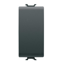 Intrerupator simplu Chorus negru 1 Modul 16A, Gewiss