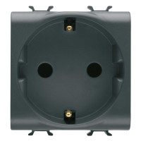 Priza Schuko Chorus negru 2 Module 16A, Gewiss