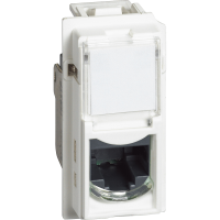 Priza UTP RJ45 cat. 5e Living Now alb 1 Modul, Bticino
