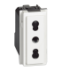 Priza Standard italian Living Now alb 1 Modul 10-16A, Bticino