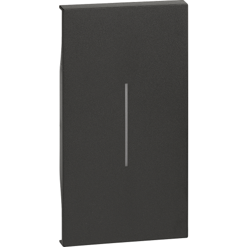 Tasta falsa Living Now negru 2 Module, Bticino