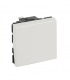 Intrerupator simplu Mosaic alb 2 Module 10AX, Legrand
