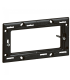 Suport Mosaic negru 4 Module, Legrand
