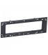 Suport Mosaic negru 6 Module, Legrand