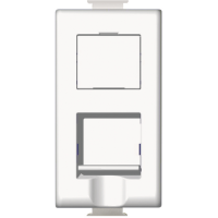 PrizaUTP RJ45 cat. 5E Matix alb 1 Modul, Bticino