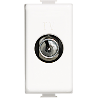 Priza TV Coaxiala Tata Matix alb 1 Modul, Bticino