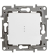 Intrerupator cap scara cu led Niloe alb 1 Modul 10A, Legrand