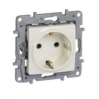 Priza Schuko cu protectie pentru copii Niloe ivoar 16A, Legrand