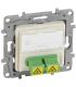 Priza fibra optica 2SC APC Niloe ivoar, Legrand