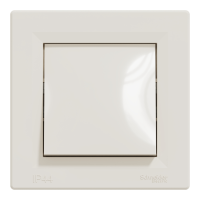 Intrerupator cap scara IP44 Asfora crem 10AX, Schneider
